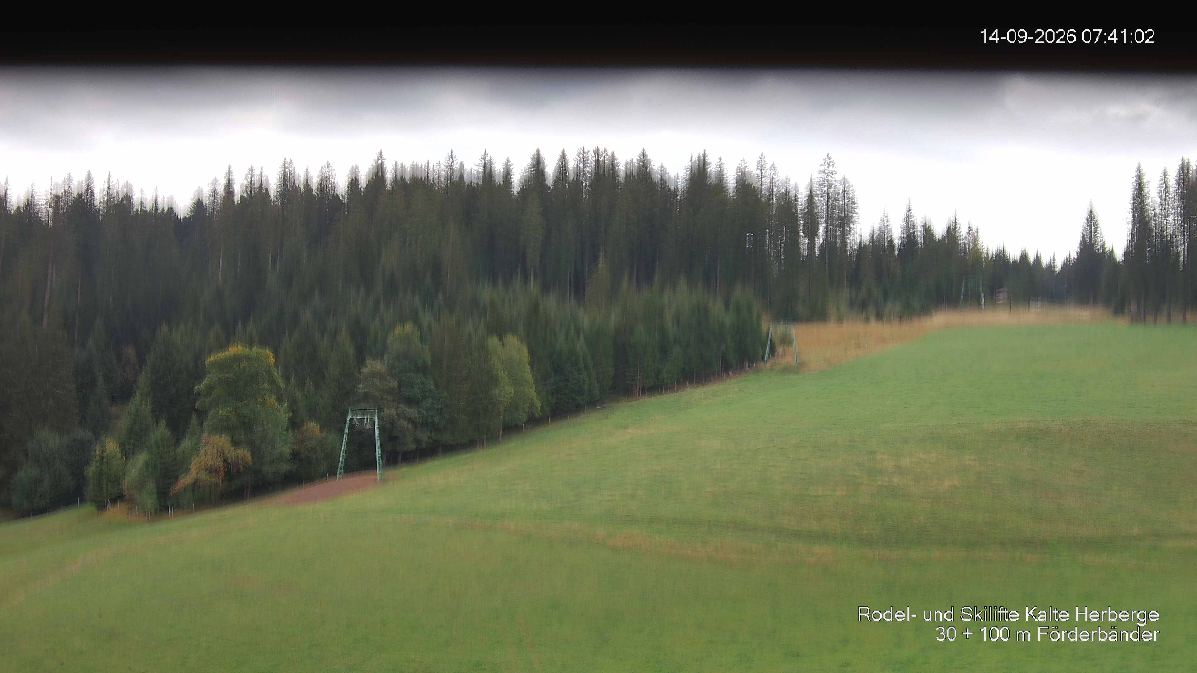 Archiv Foto Webcam Skipiste Kalte Herberge