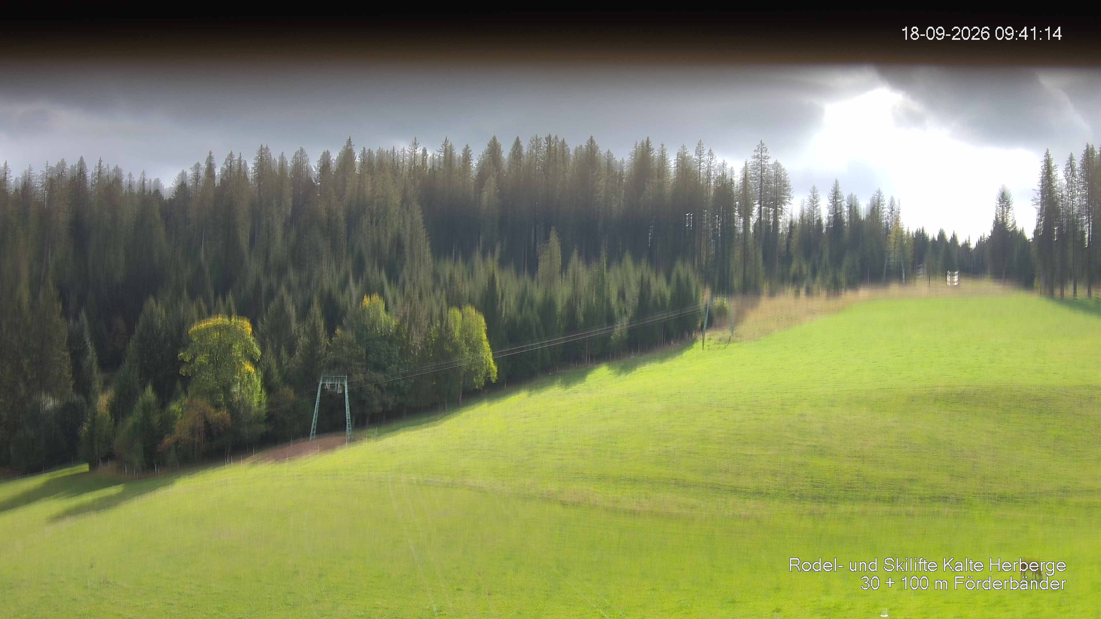 Archiv Foto Webcam Skipiste Kalte Herberge