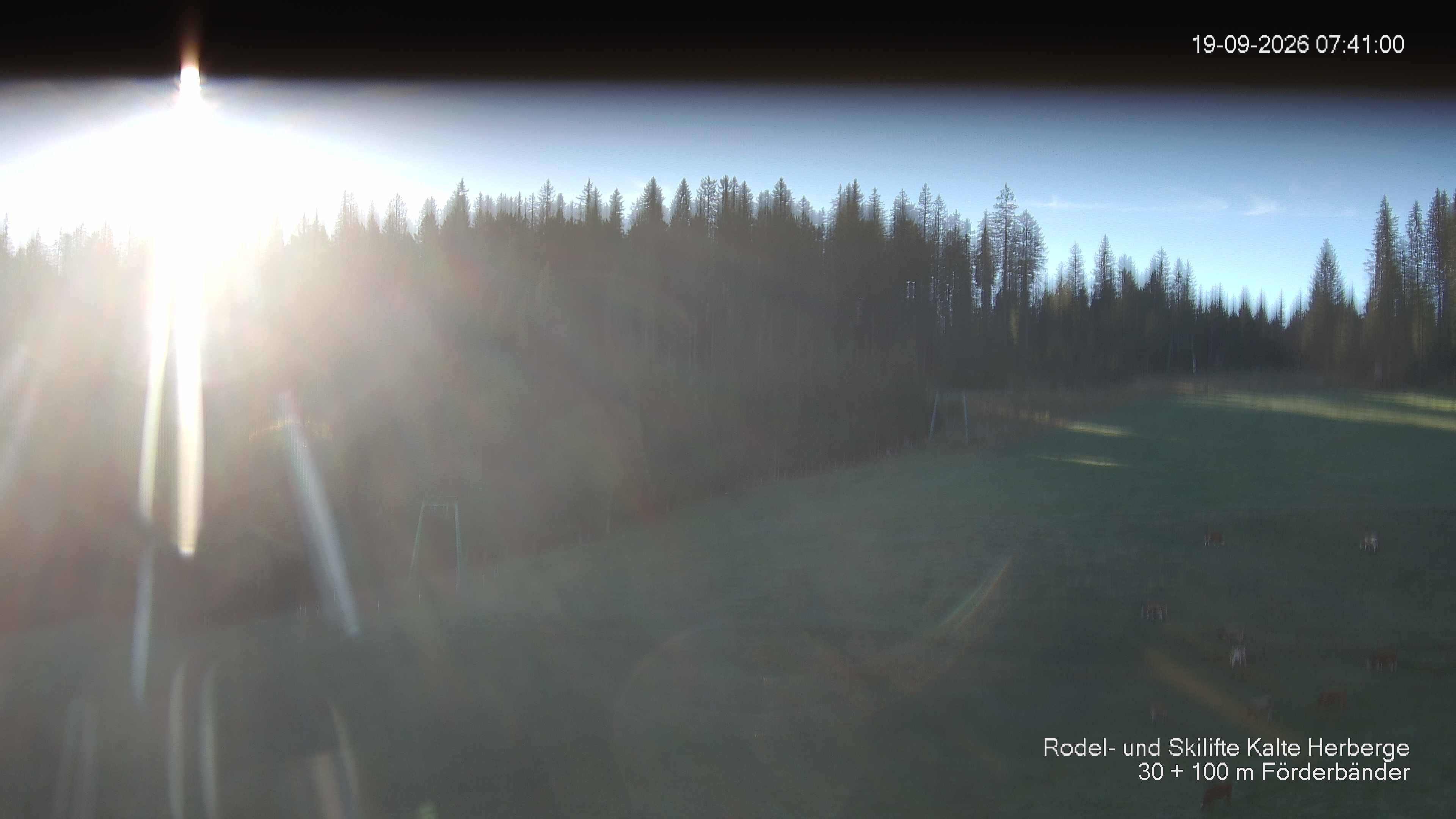 Archiv Foto Webcam Skipiste Kalte Herberge