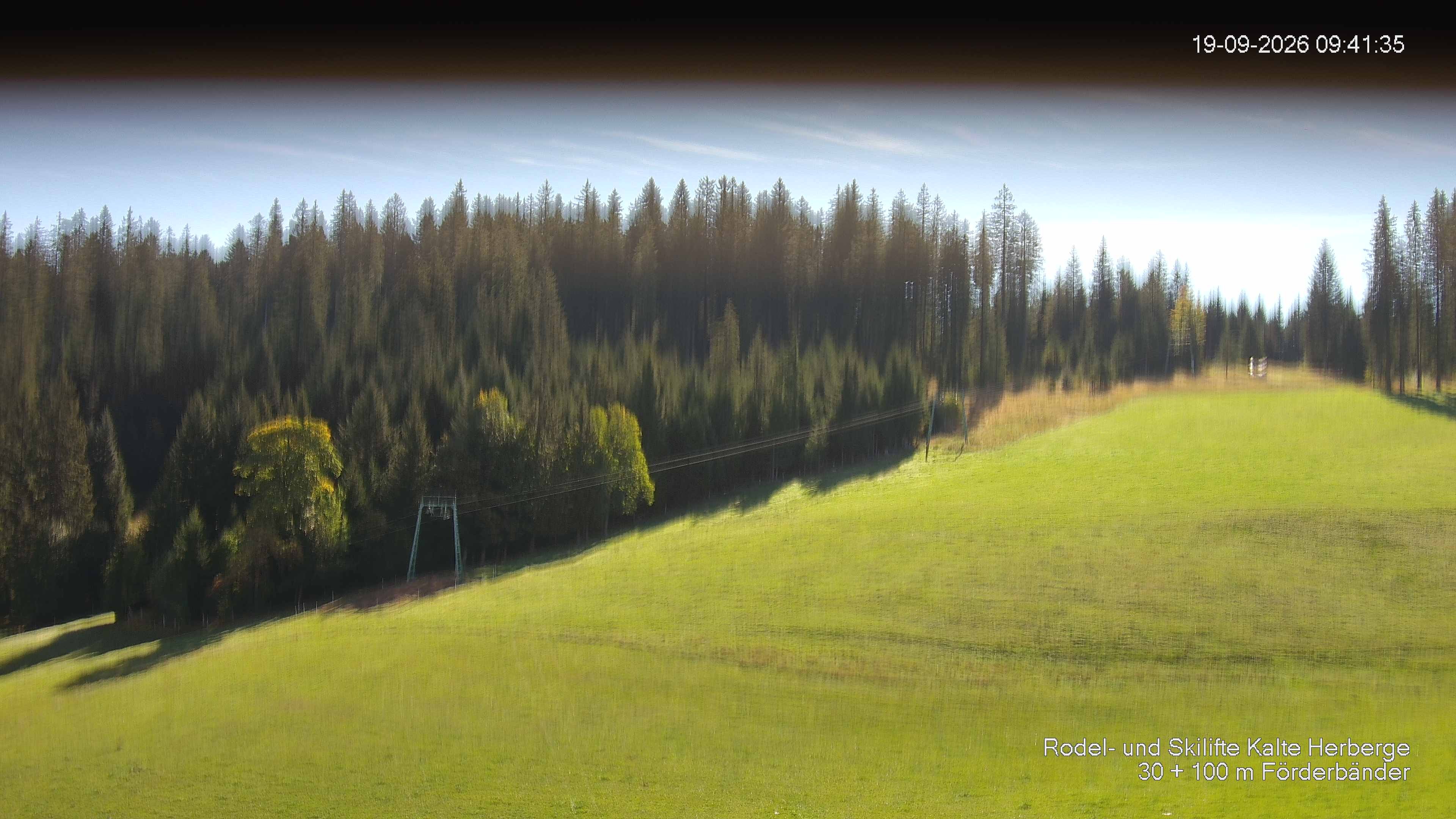 Archiv Foto Webcam Skipiste Kalte Herberge
