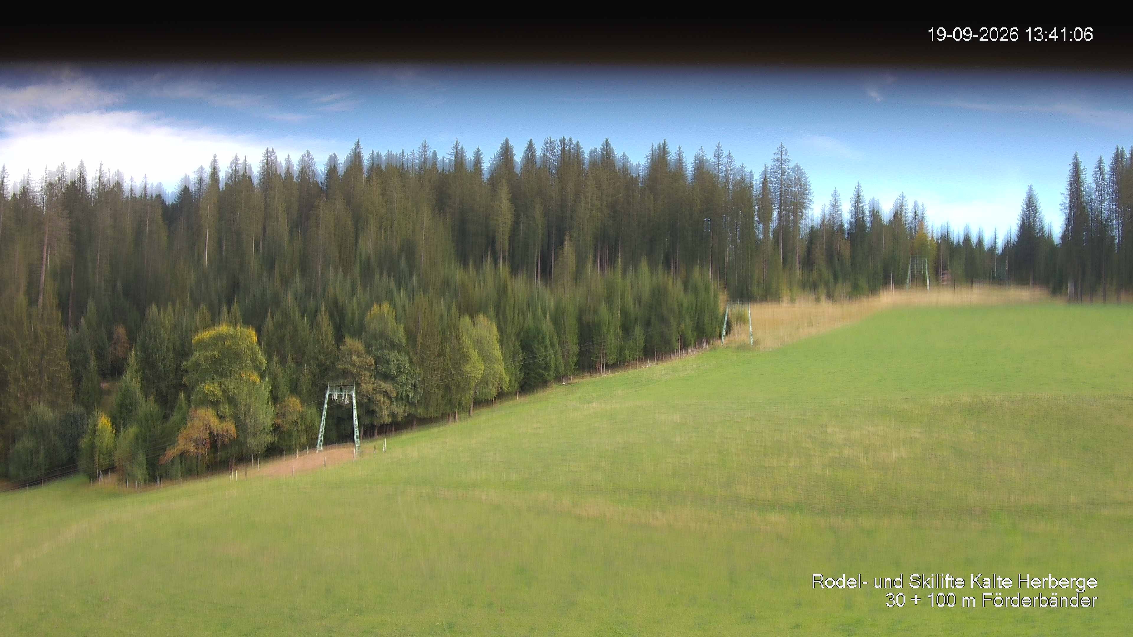 Archiv Foto Webcam Skipiste Kalte Herberge