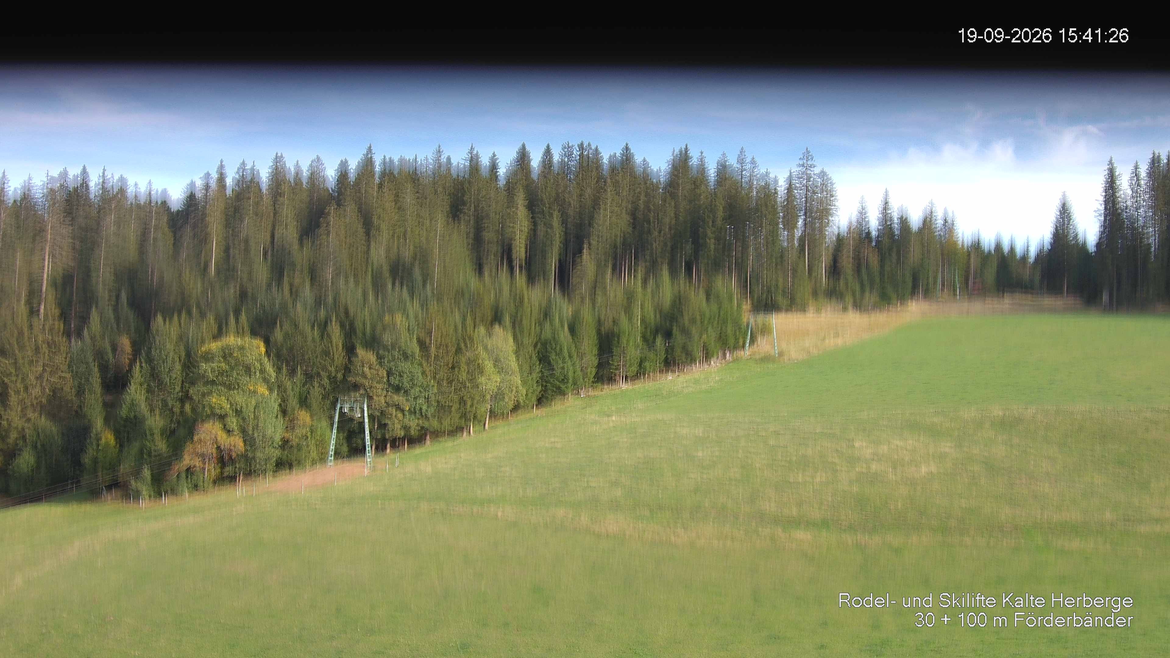 Archiv Foto Webcam Skipiste Kalte Herberge
