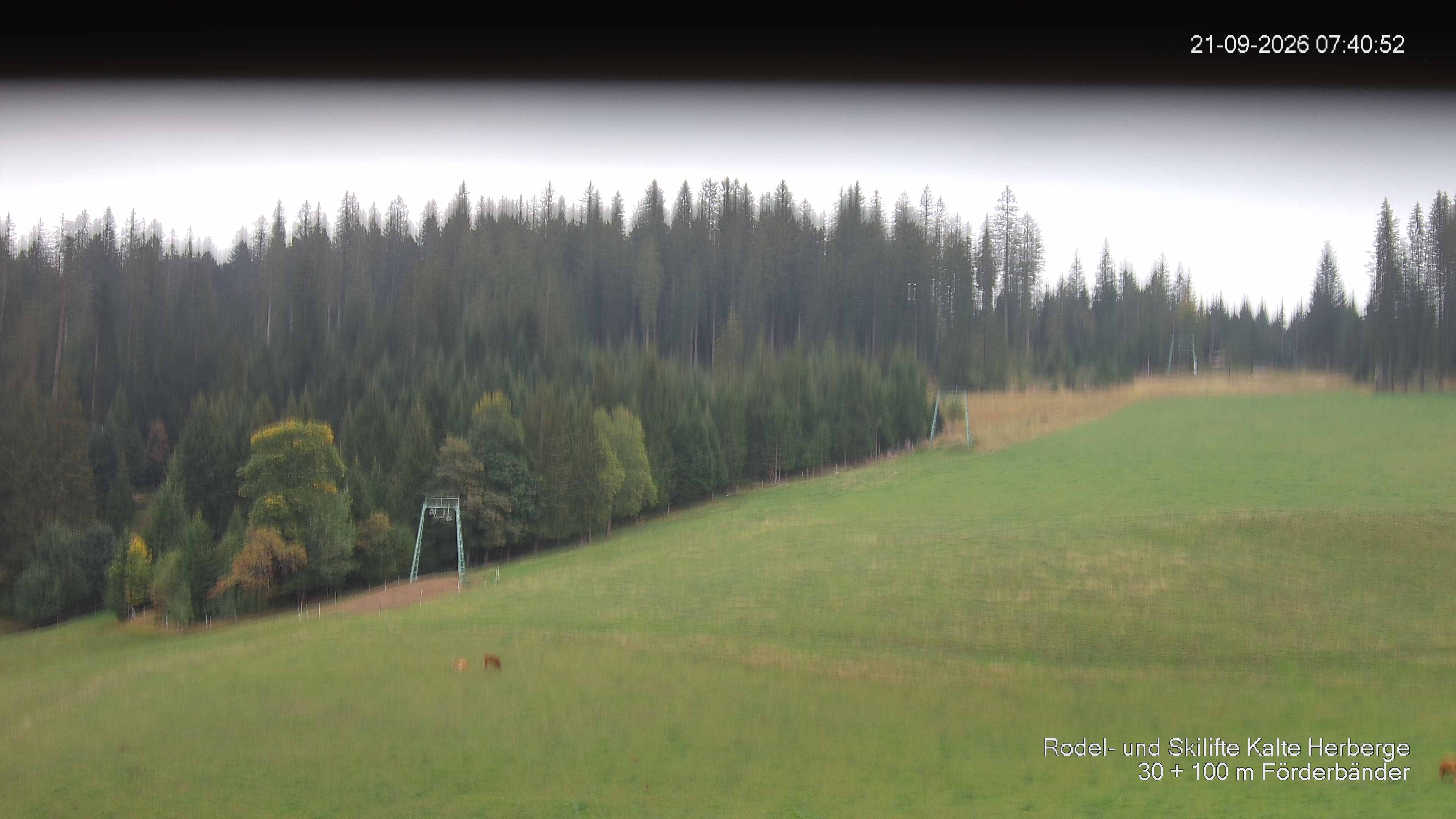 Archiv Foto Webcam Skipiste Kalte Herberge