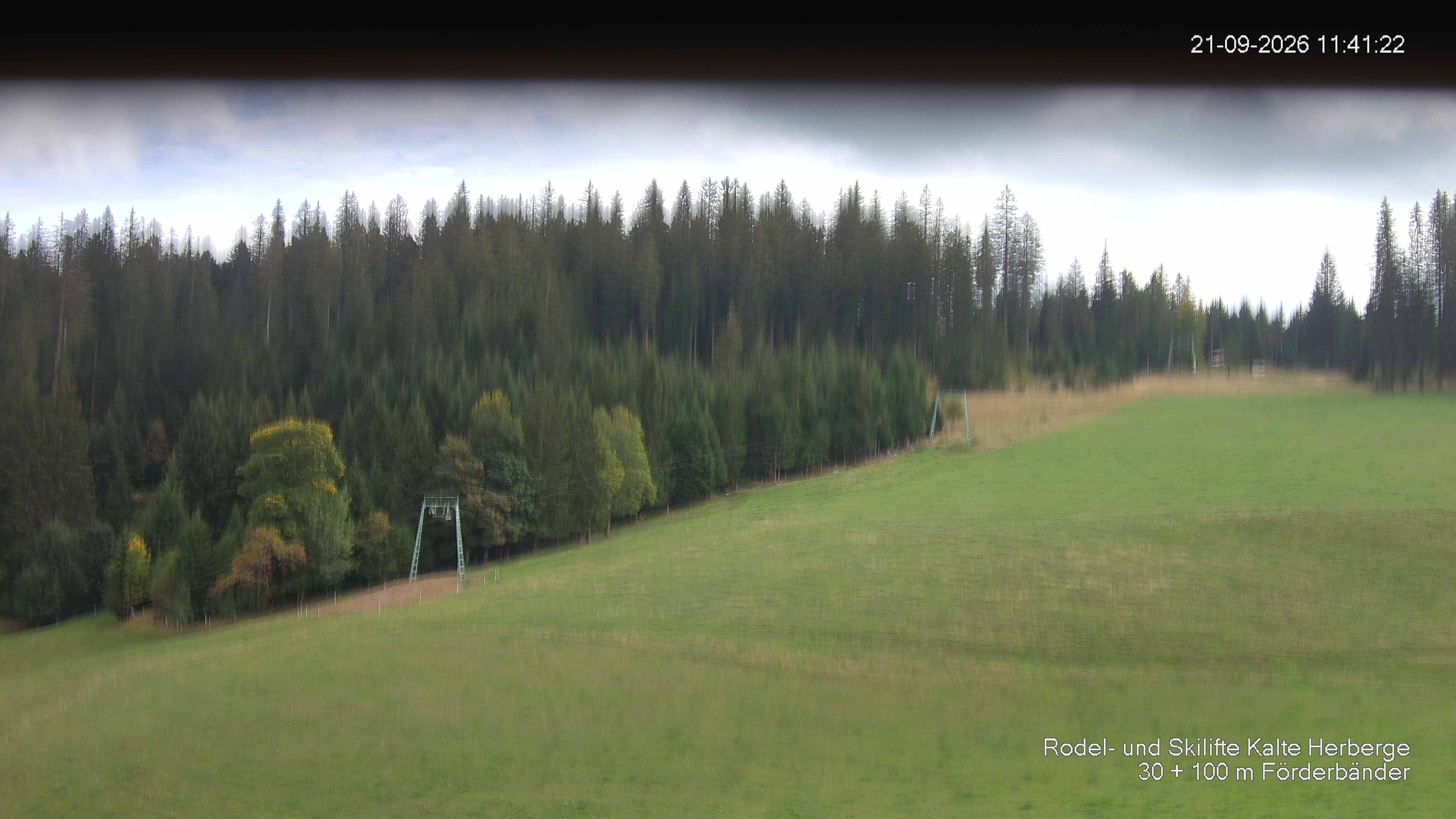 Archiv Foto Webcam Skipiste Kalte Herberge