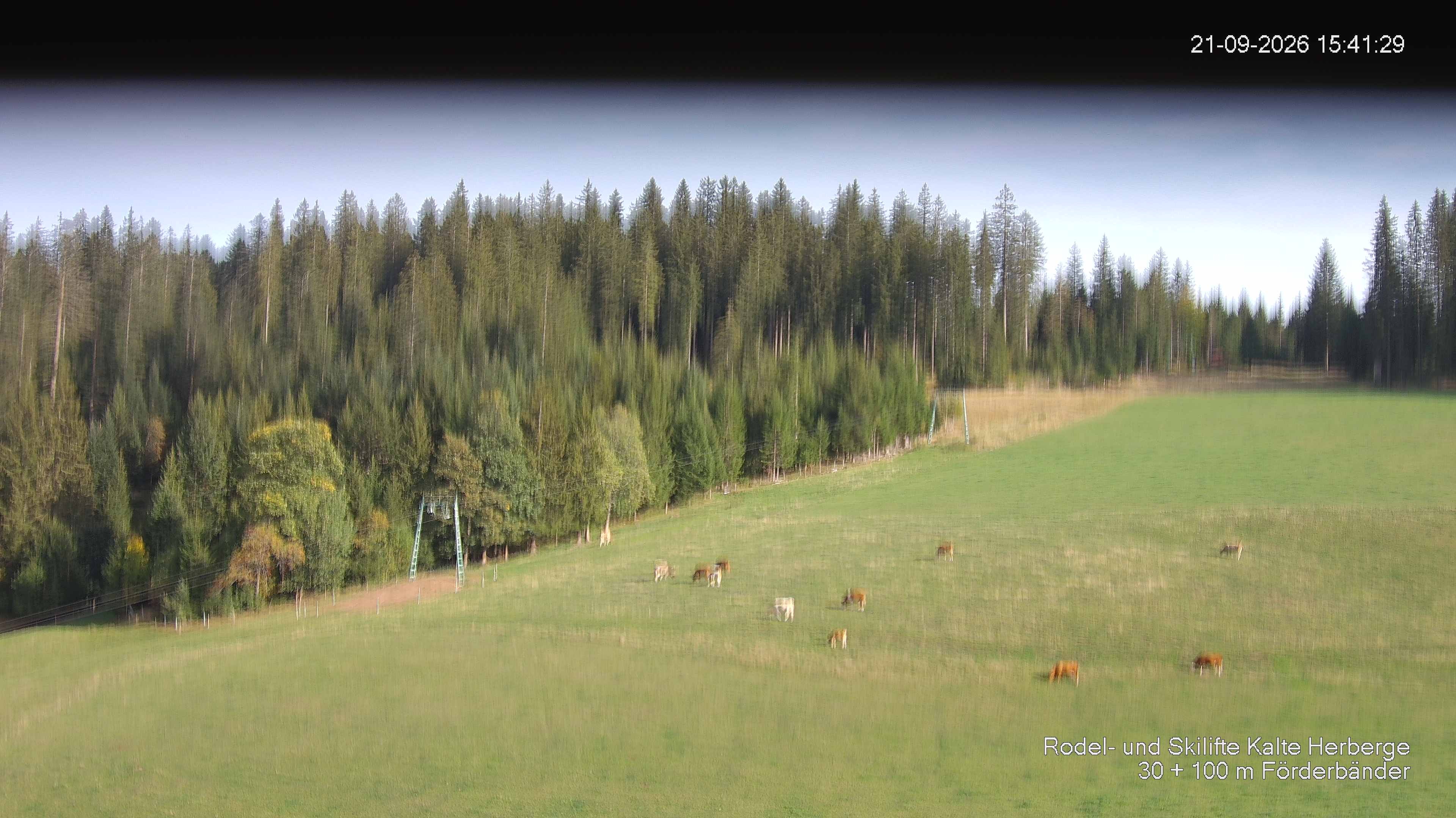 Archiv Foto Webcam Skipiste Kalte Herberge