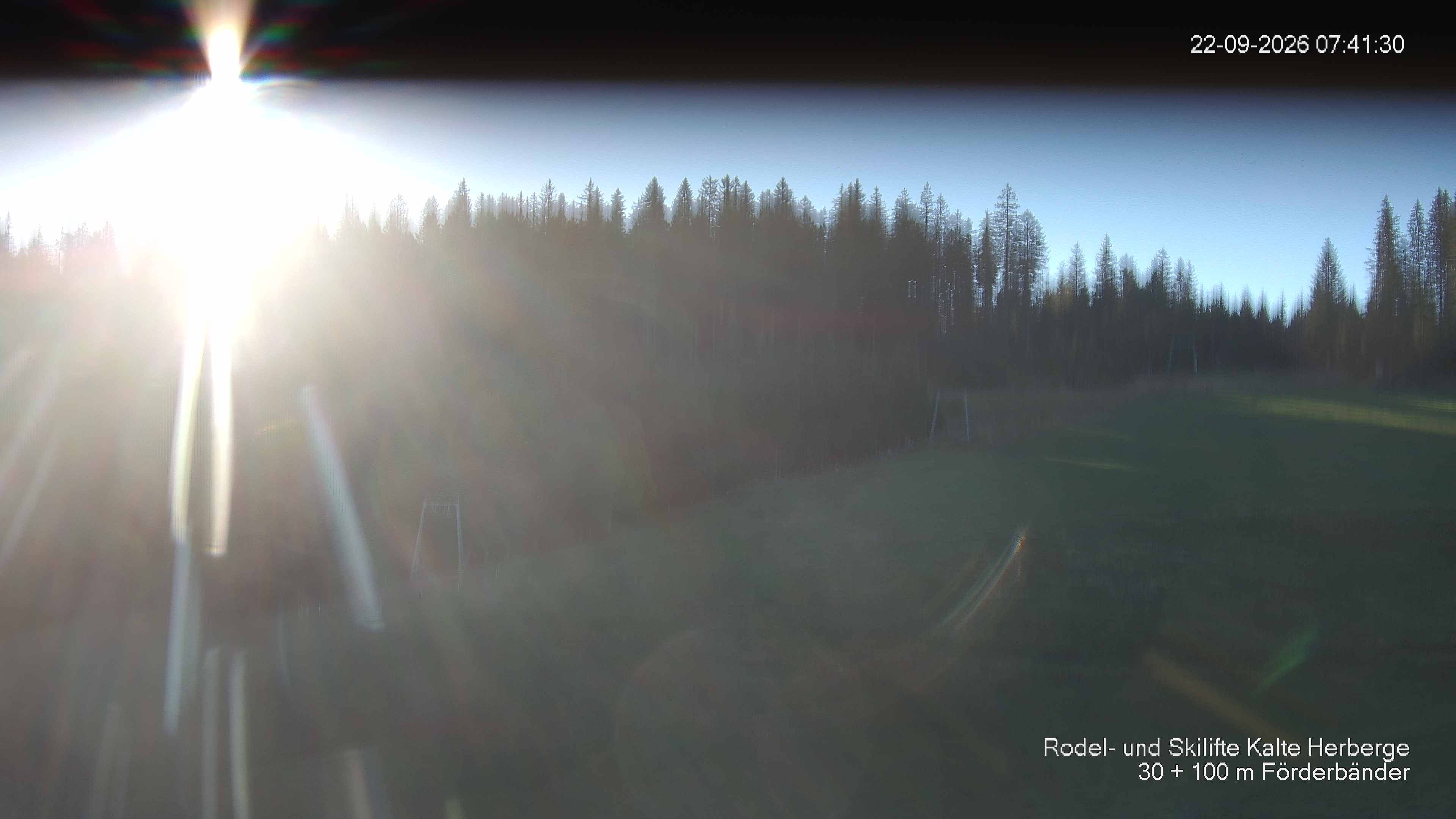Archiv Foto Webcam Skipiste Kalte Herberge