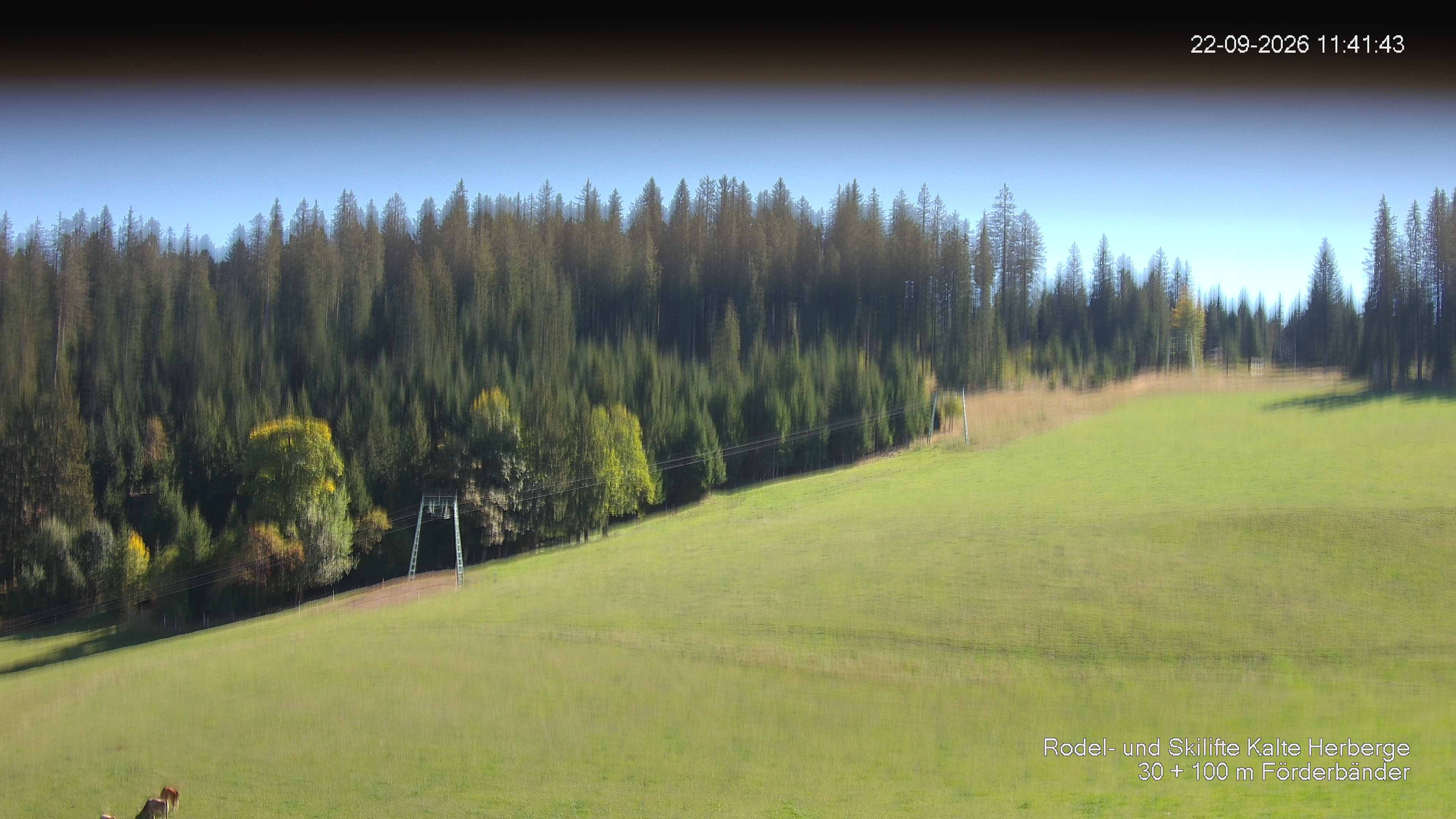 Archiv Foto Webcam Skipiste Kalte Herberge