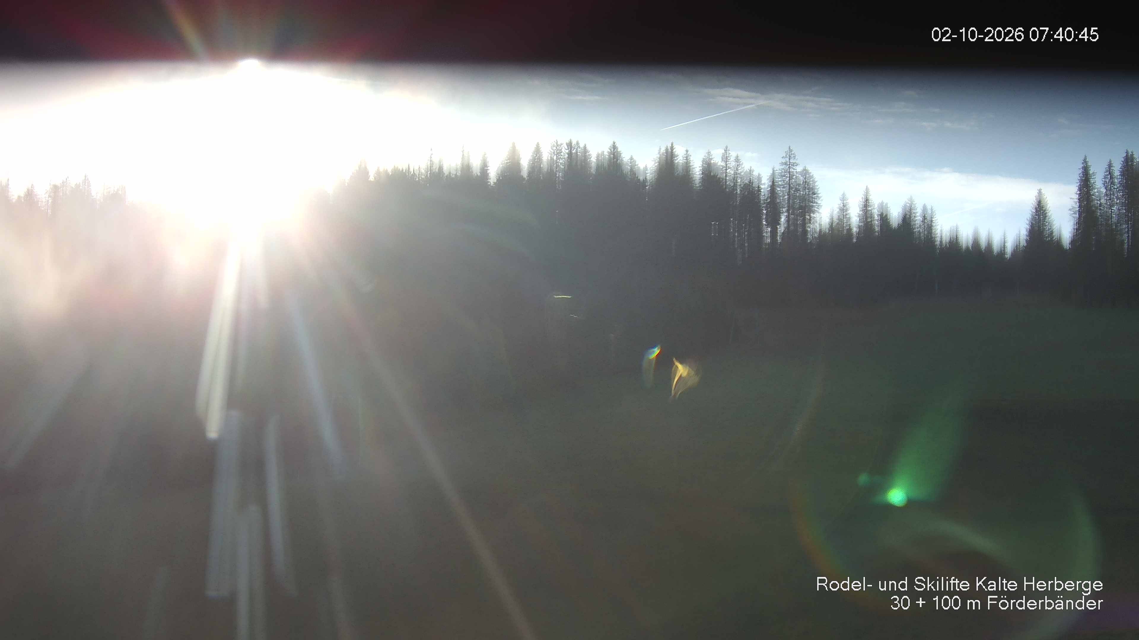 Archived image Webcam Ski lift Kalte Herberge