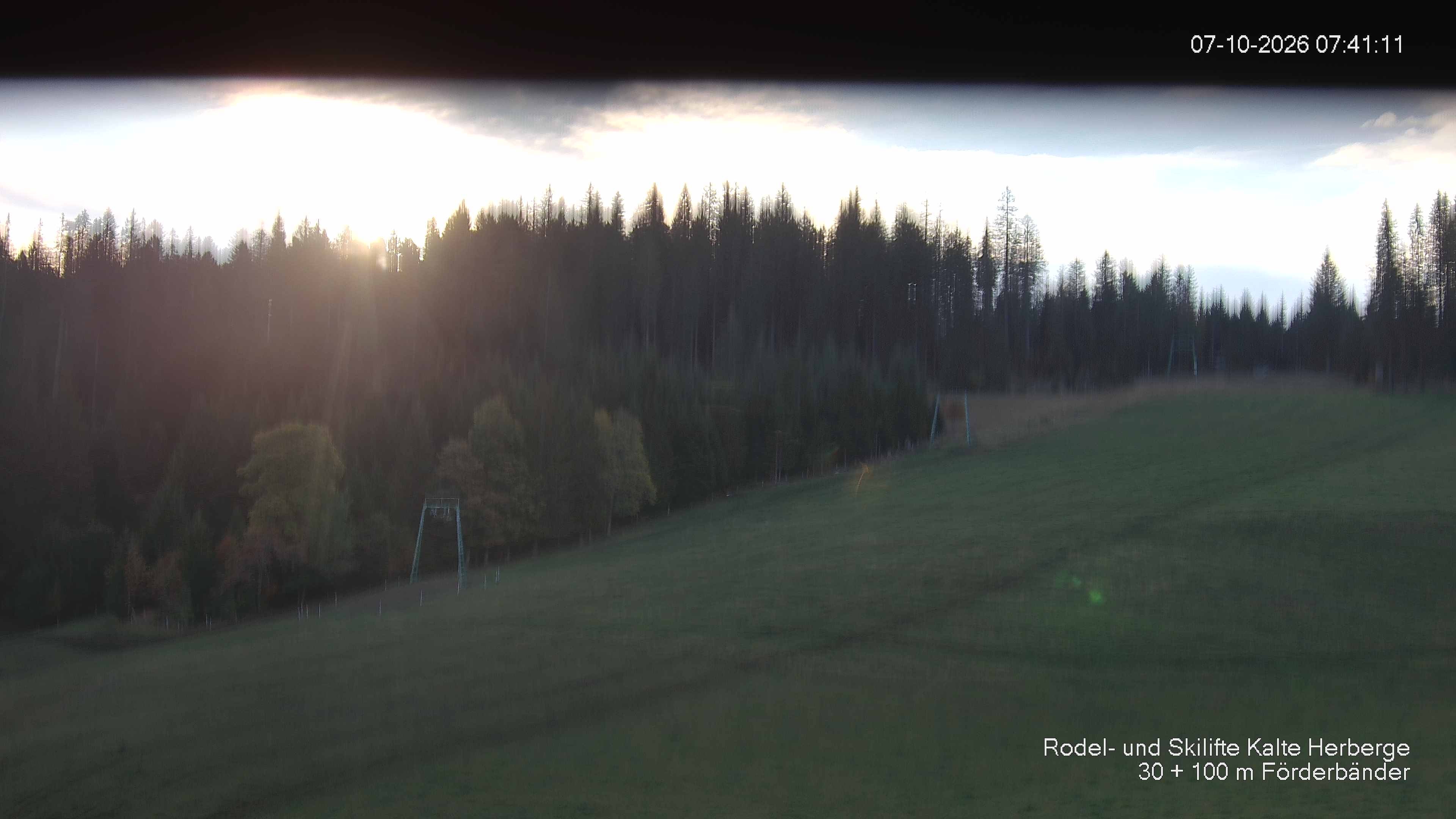 Archiv Foto Webcam Skipiste Kalte Herberge