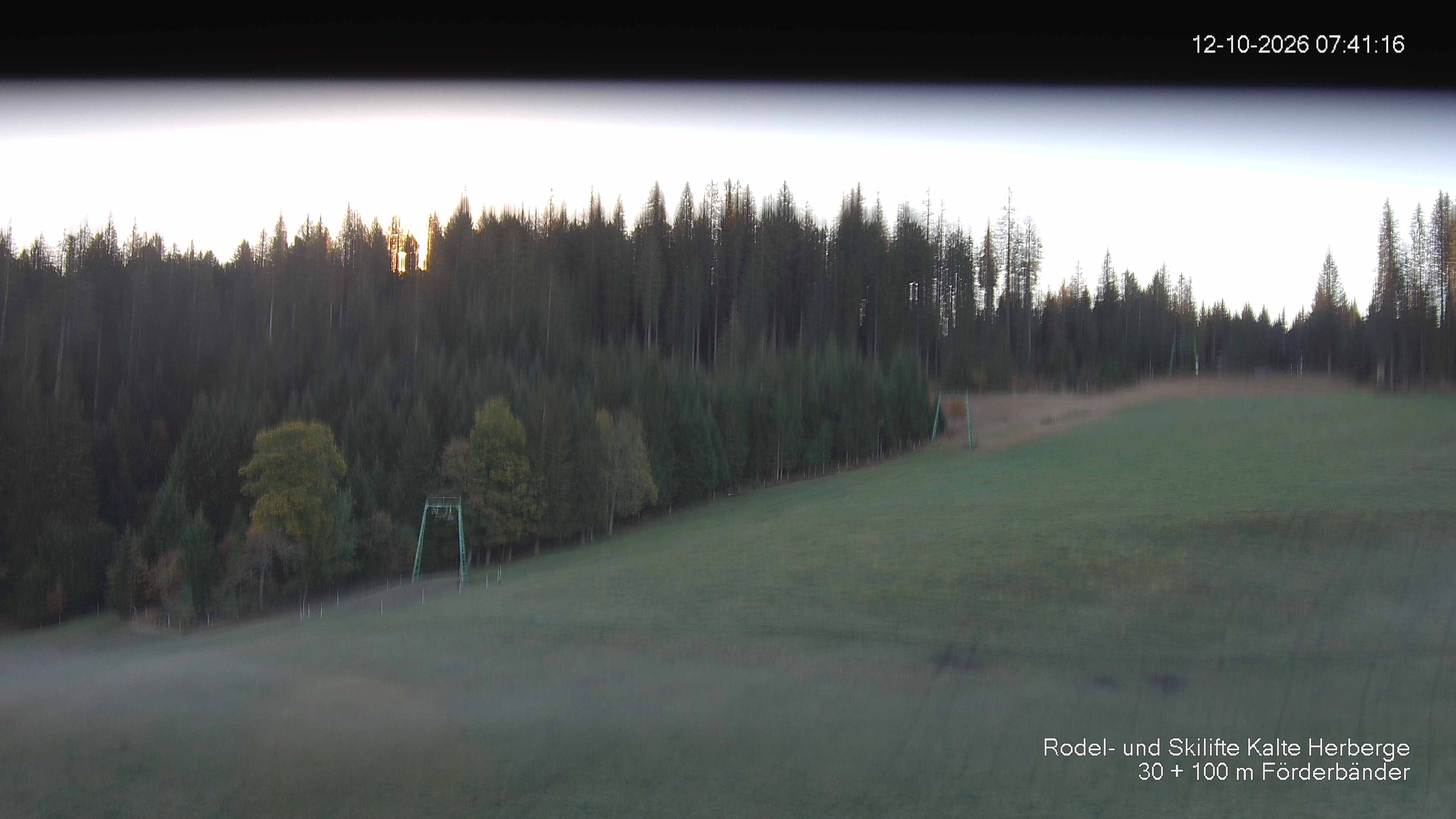 Archiv Foto Webcam Skipiste Kalte Herberge
