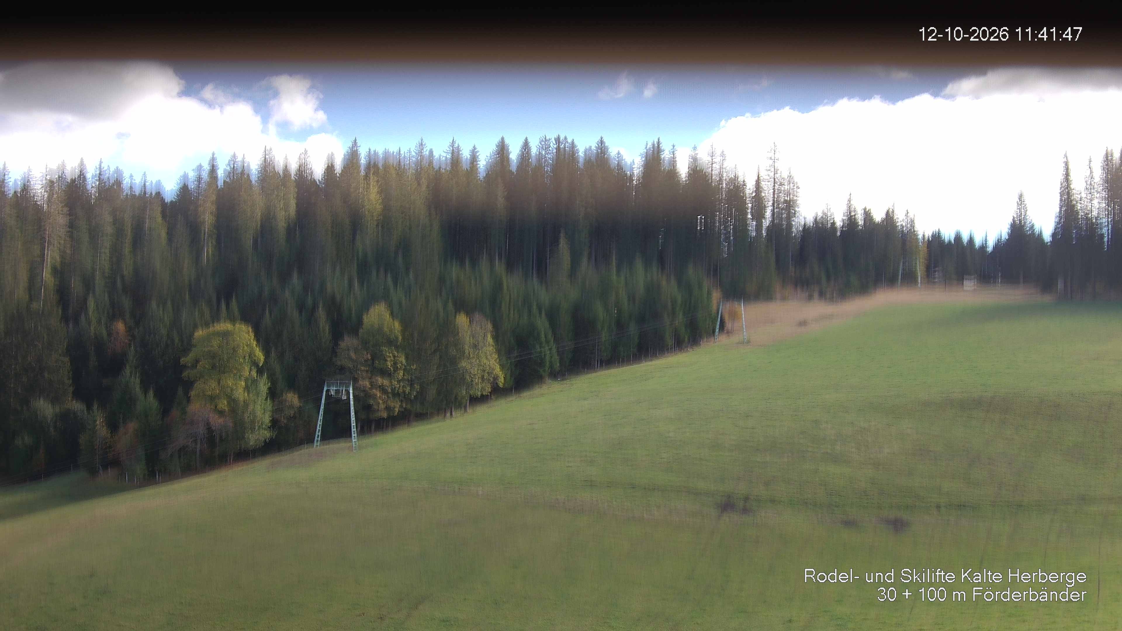 Archiv Foto Webcam Skipiste Kalte Herberge