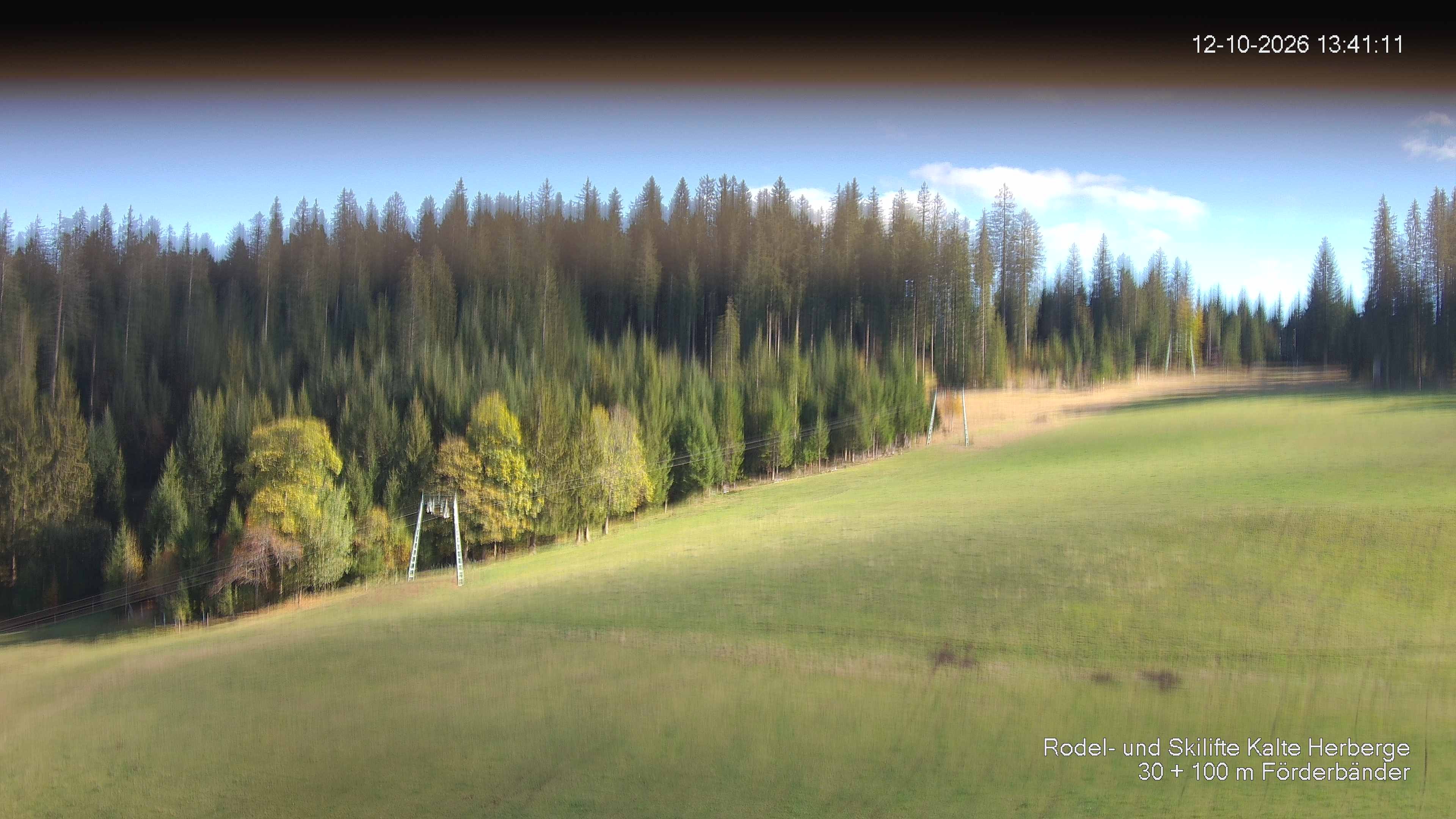 Archiv Foto Webcam Skipiste Kalte Herberge