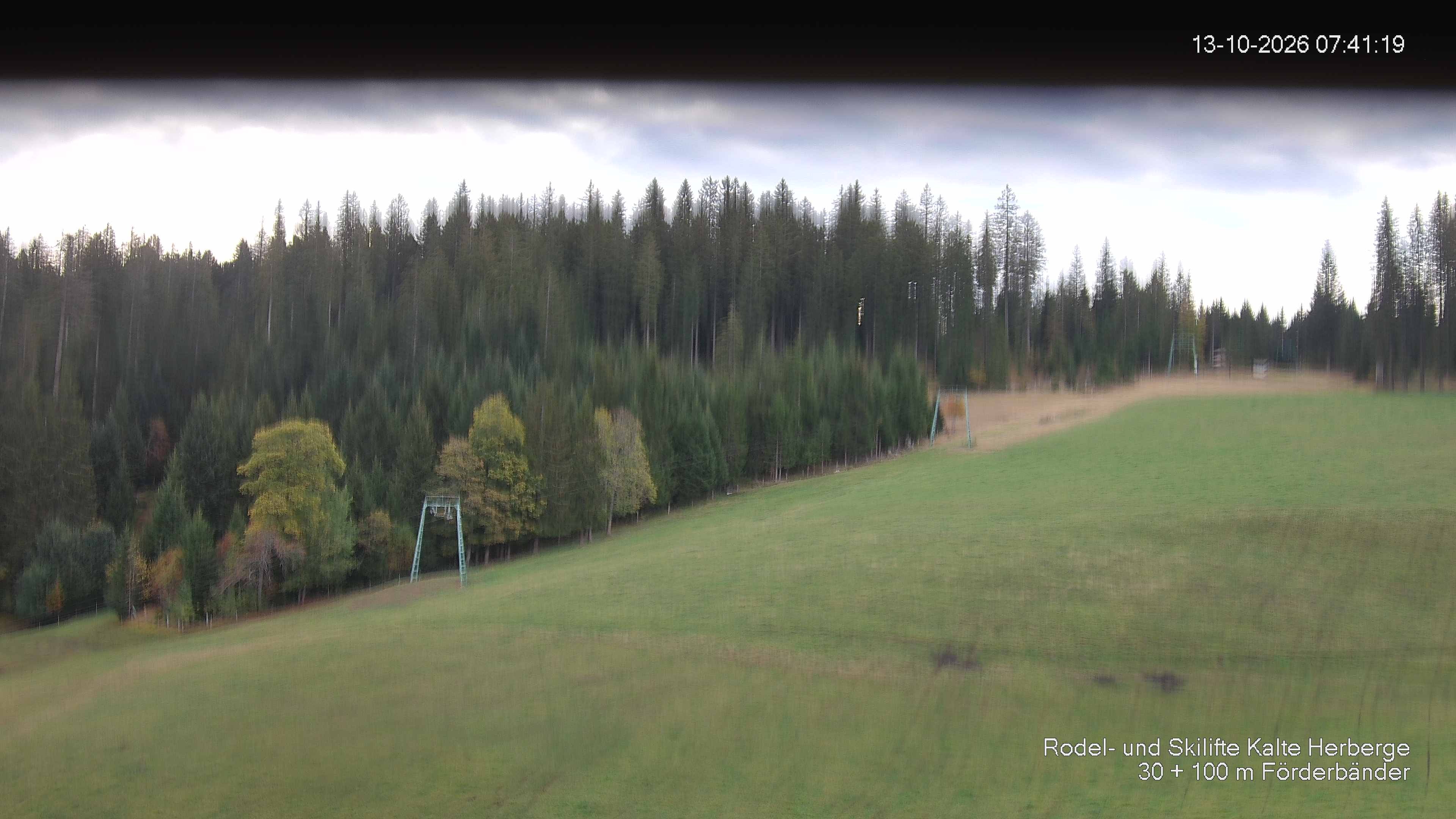 Archiv Foto Webcam Skipiste Kalte Herberge
