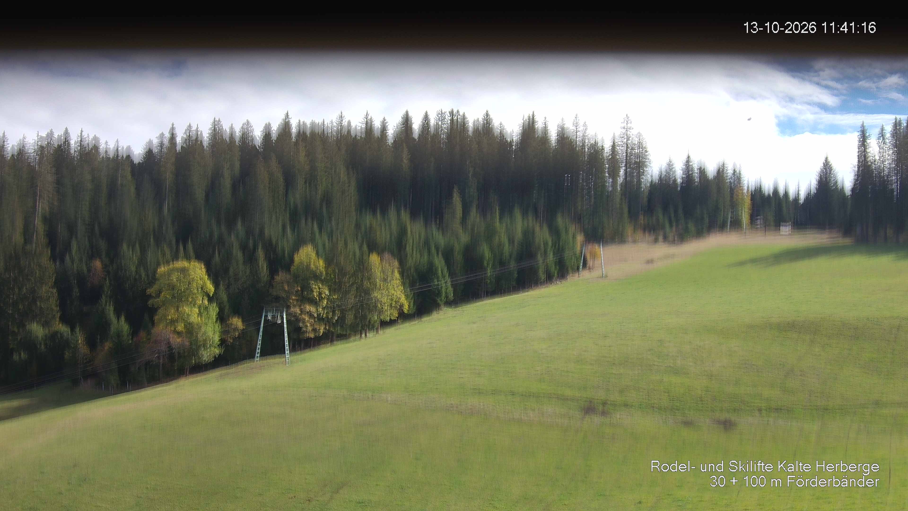 Archiv Foto Webcam Skipiste Kalte Herberge