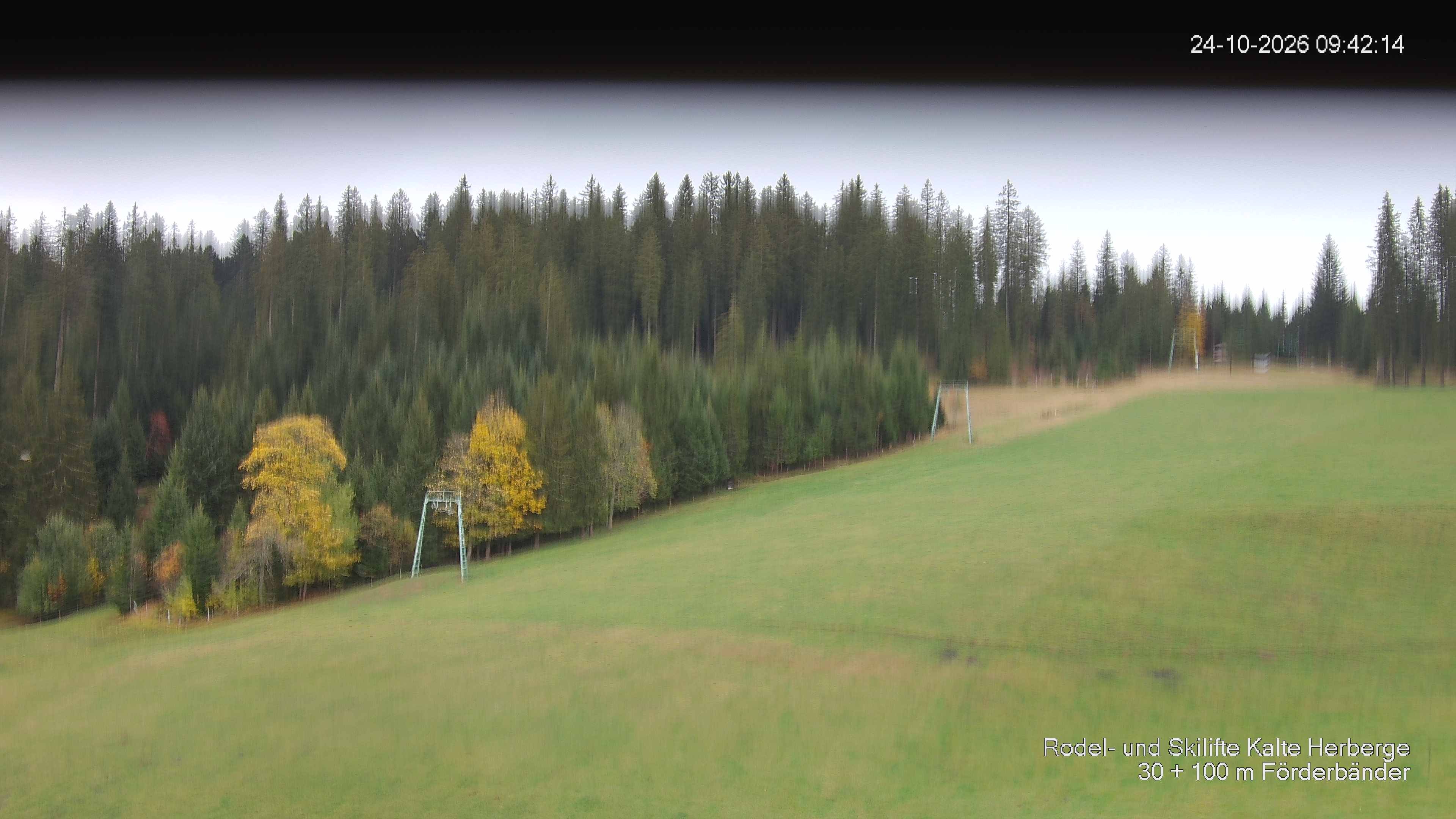Archived image Webcam Ski lift Kalte Herberge