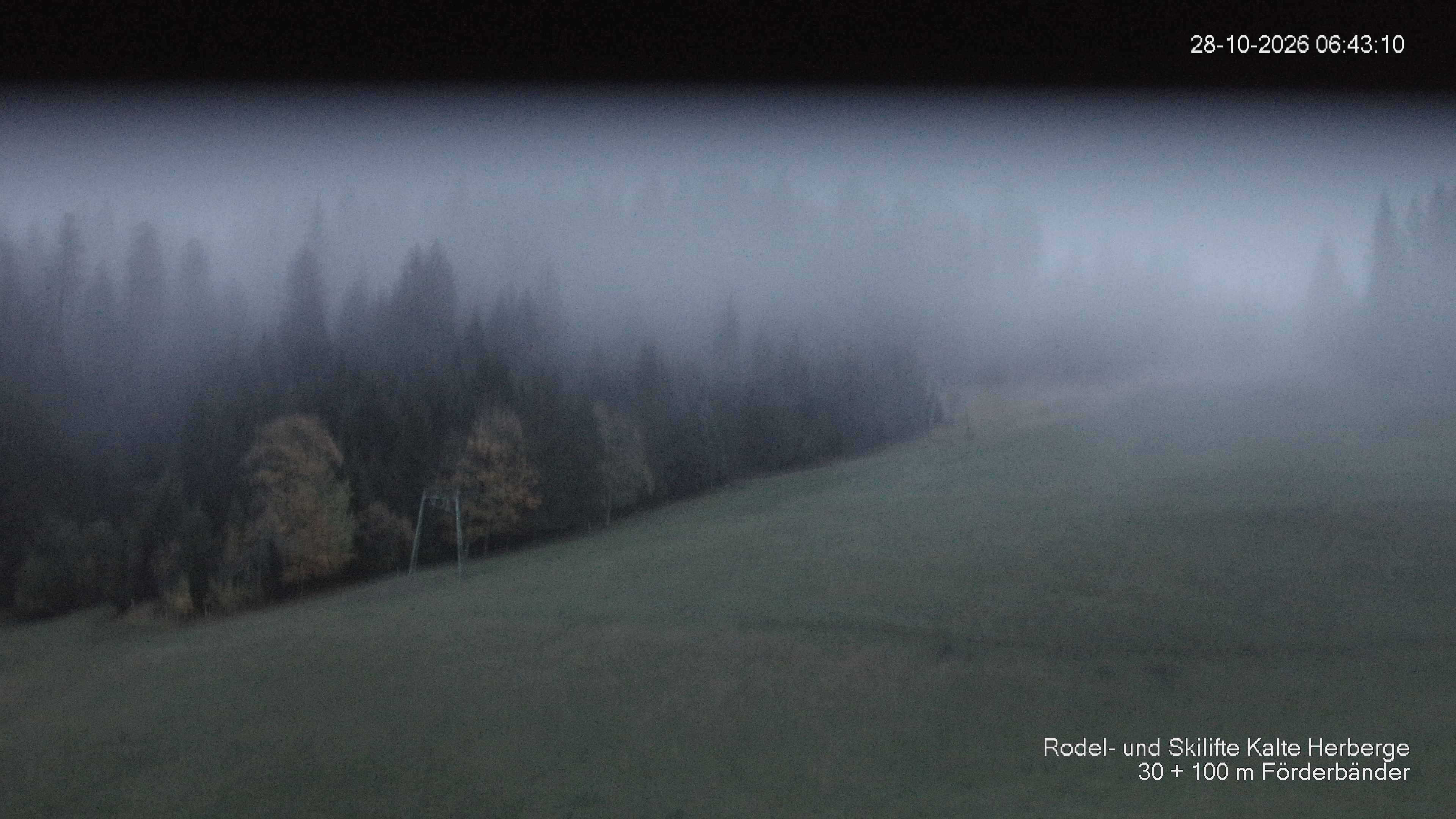 Archiv Foto Webcam Skipiste Kalte Herberge