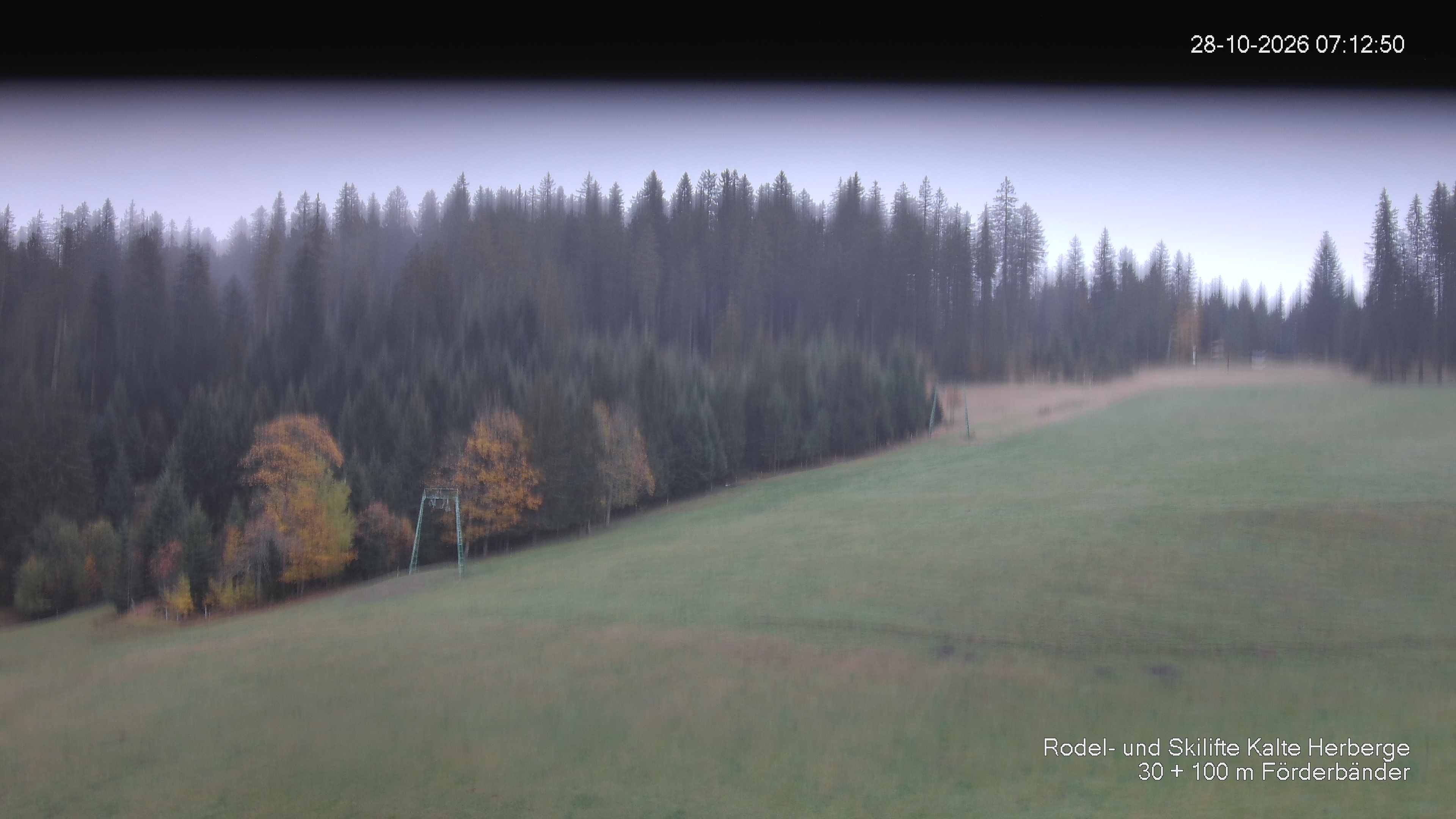 Archiv Foto Webcam Skipiste Kalte Herberge