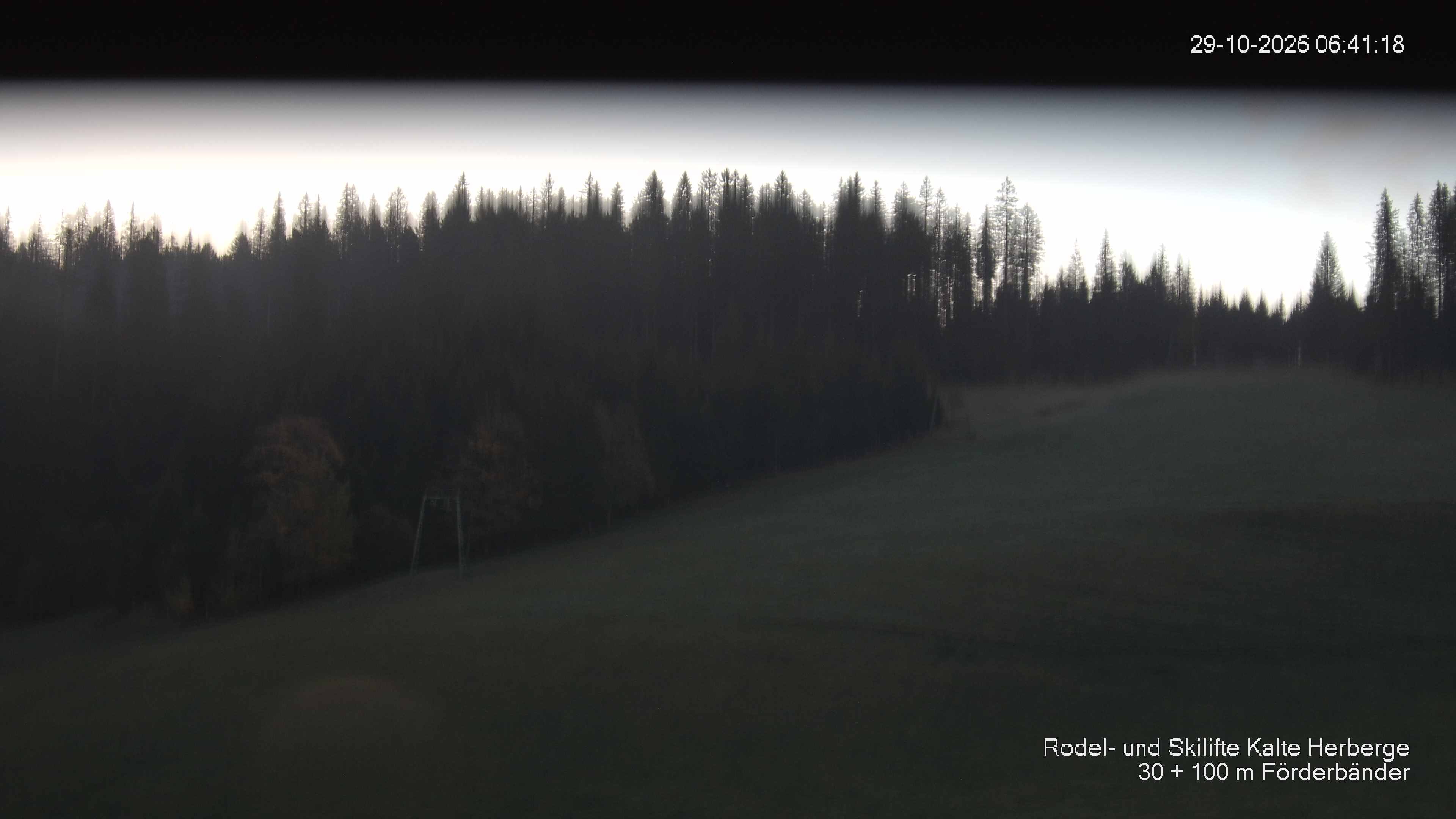 Archiv Foto Webcam Skipiste Kalte Herberge