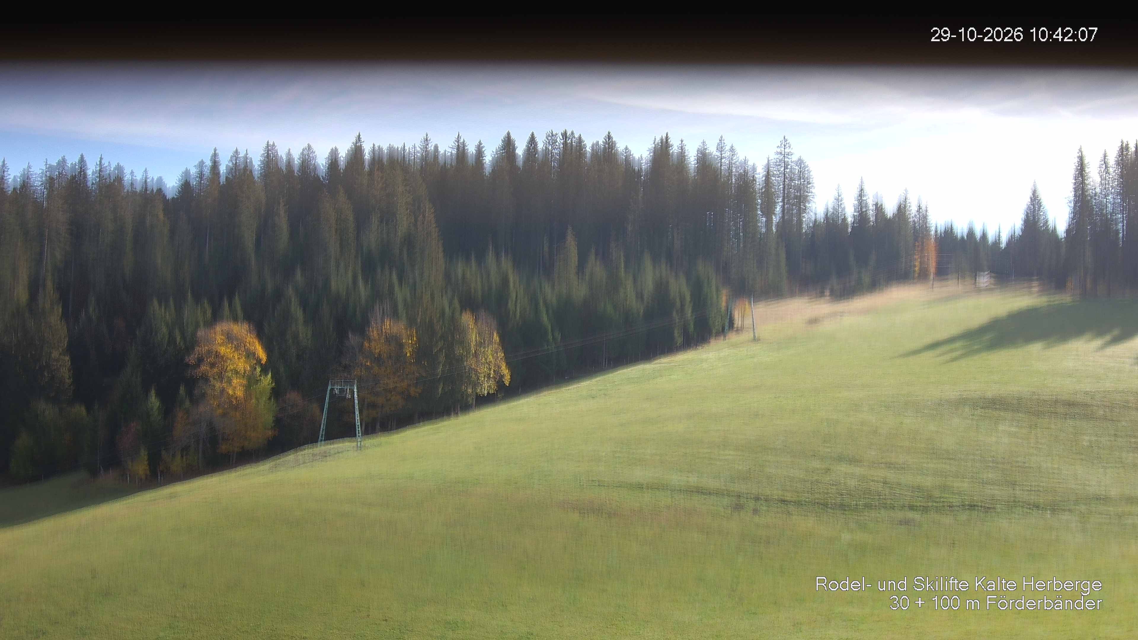 Archiv Foto Webcam Skipiste Kalte Herberge