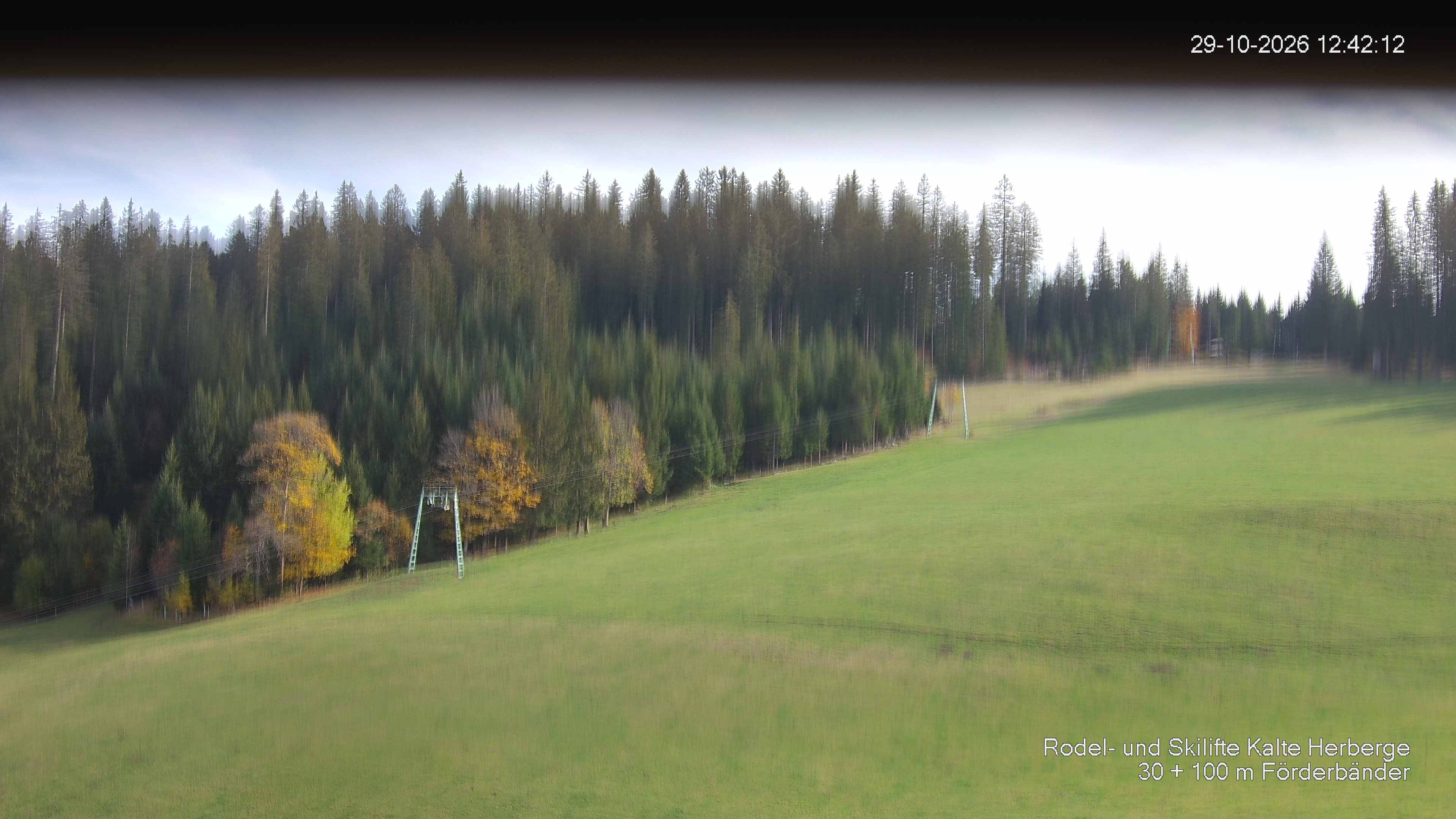 Archiv Foto Webcam Skipiste Kalte Herberge