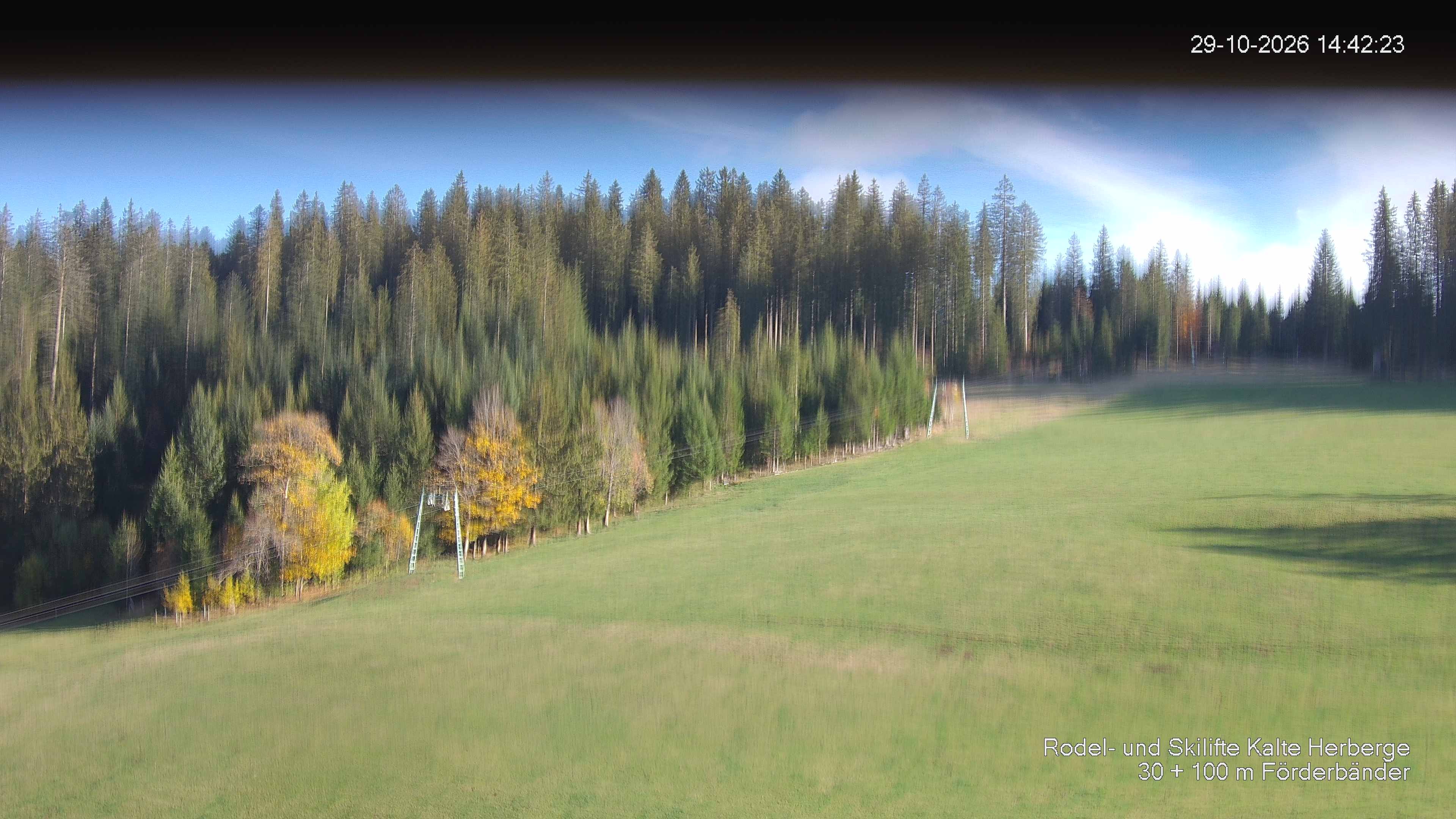 Archiv Foto Webcam Skipiste Kalte Herberge