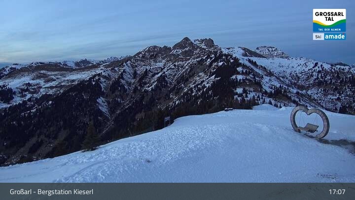 Archiv Foto Webcam Grossarl: Panorama Kieserl