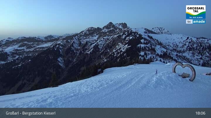 Archiv Foto Webcam Grossarl: Panorama Kieserl