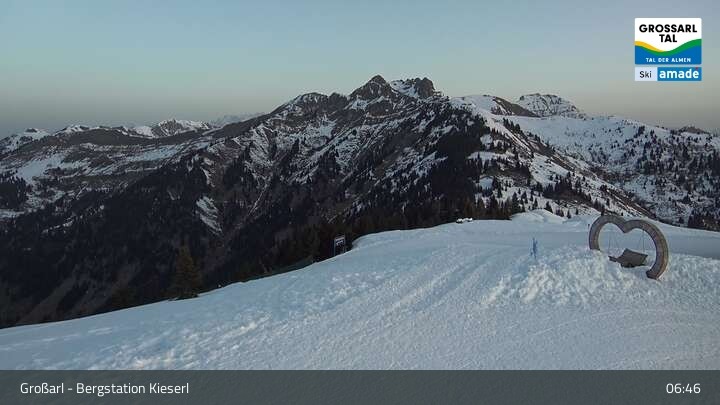 Archiv Foto Webcam Grossarl: Panorama Kieserl