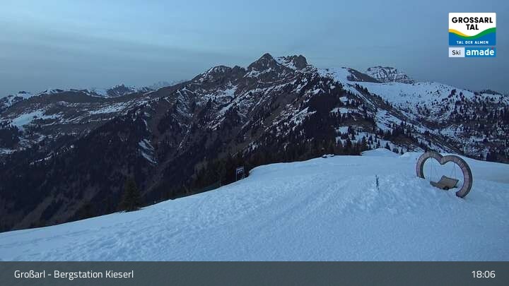 Archiv Foto Webcam Grossarl: Panorama Kieserl