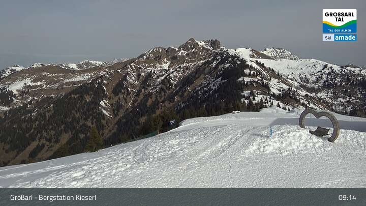 Archiv Foto Webcam Grossarl: Panorama Kieserl