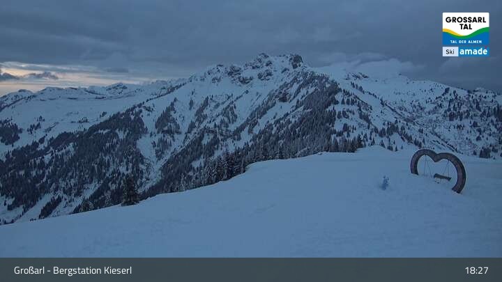 Archiv Foto Webcam Grossarl: Panorama Kieserl