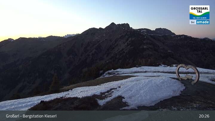 Archiv Foto Webcam Grossarl: Panorama Kieserl