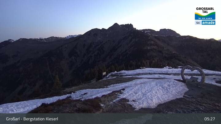 Archived image Webcam Grossarl - Panoramic View Kieserl