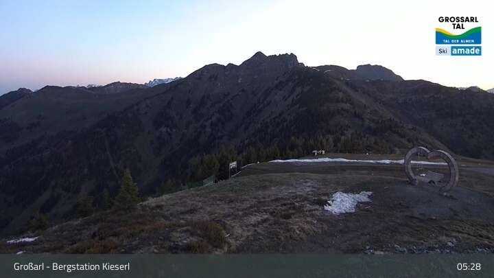 Archiv Foto Webcam Grossarl: Panorama Kieserl
