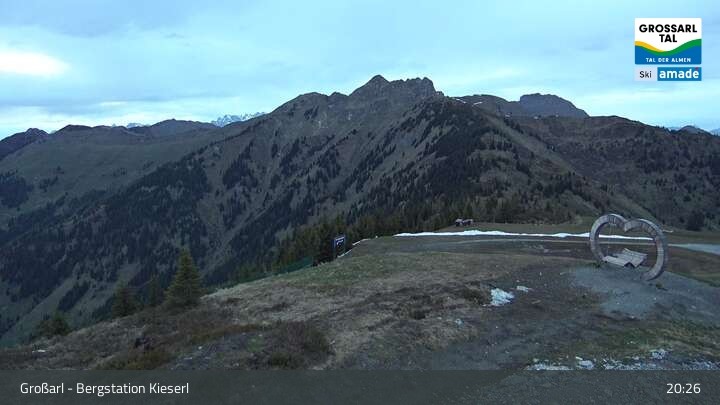 Archived image Webcam Grossarl - Panoramic View Kieserl