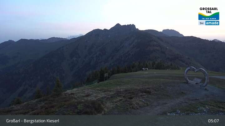 Archiv Foto Webcam Grossarl: Panorama Kieserl