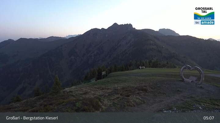 Archiv Foto Webcam Grossarl: Panorama Kieserl