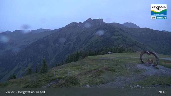 Archiv Foto Webcam Grossarl: Panorama Kieserl