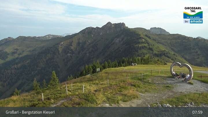 Archiv Foto Webcam Grossarl: Panorama Kieserl