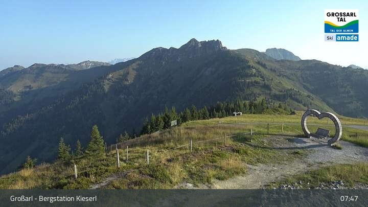 Archiv Foto Webcam Grossarl: Panorama Kieserl