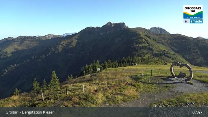 Archiv Foto Webcam Grossarl: Panorama Kieserl