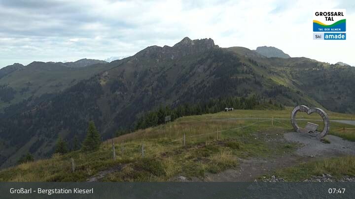 Archiv Foto Webcam Grossarl: Panorama Kieserl