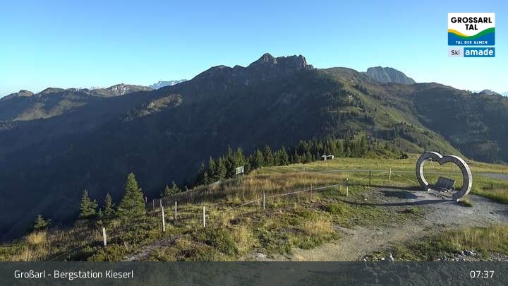 Archiv Foto Webcam Grossarl: Panorama Kieserl