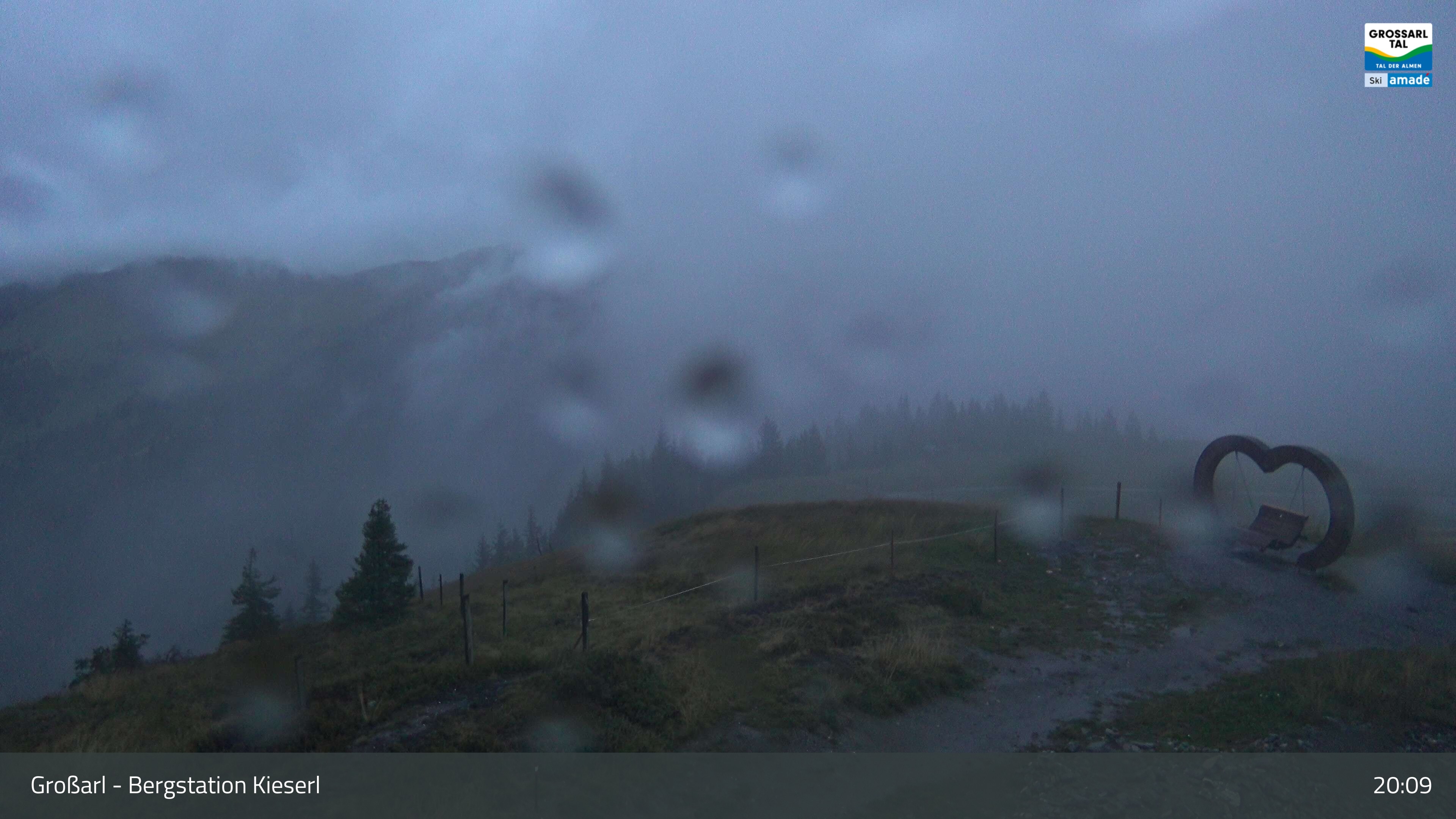 Archiv Foto Webcam Grossarl: Panorama Kieserl