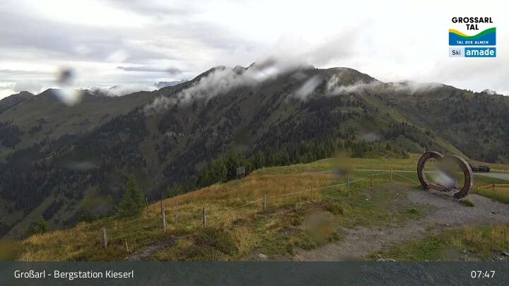 Archiv Foto Webcam Grossarl: Panorama Kieserl
