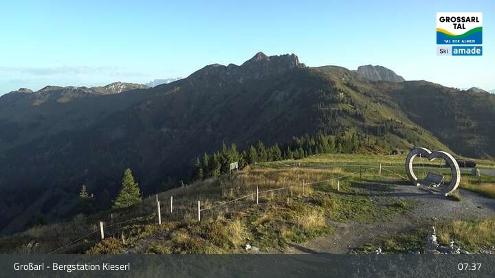 Archiv Foto Webcam Grossarl: Panorama Kieserl