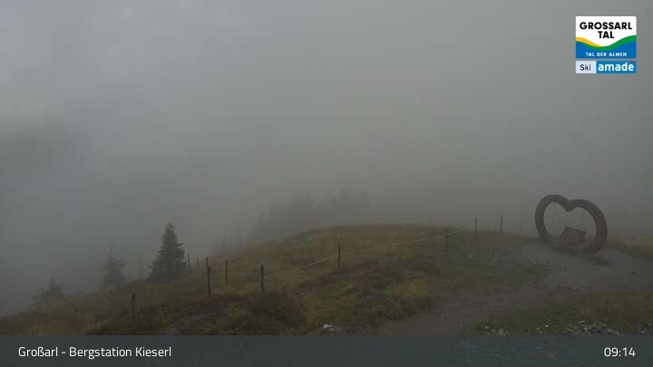 Archiv Foto Webcam Grossarl: Panorama Kieserl