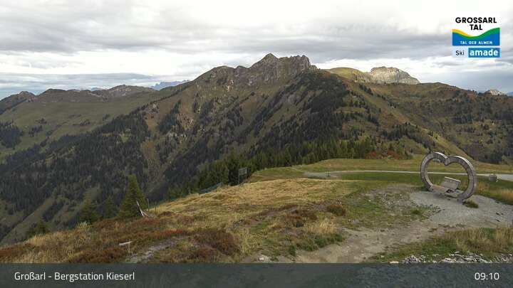Archiv Foto Webcam Grossarl: Panorama Kieserl