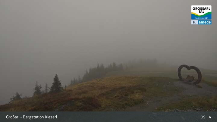 Archived image Webcam Grossarl - Panoramic View Kieserl