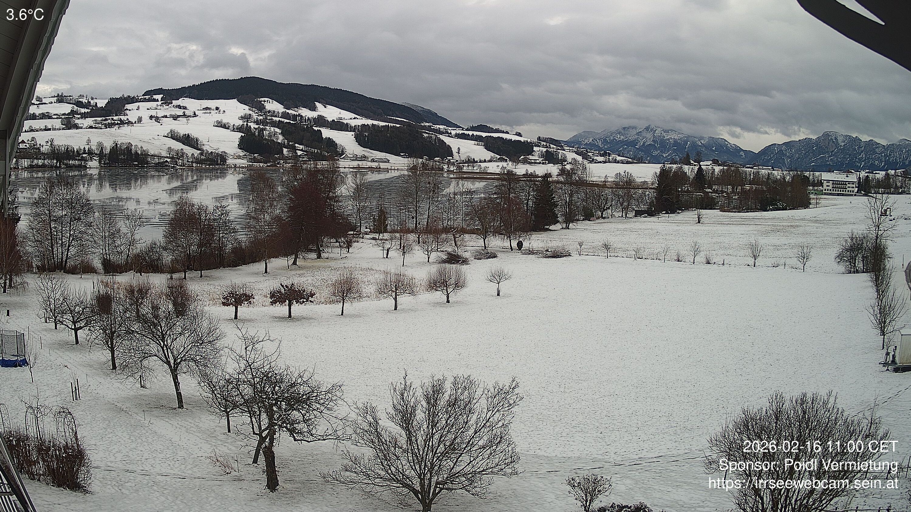 Archiv Foto Irrsee Oberösterreich: Webcam Westufer